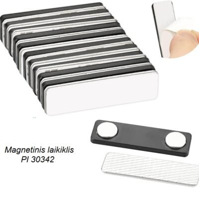 Magnetinis laikiklis vardinei kortelei PI 30342 (10 vnt)